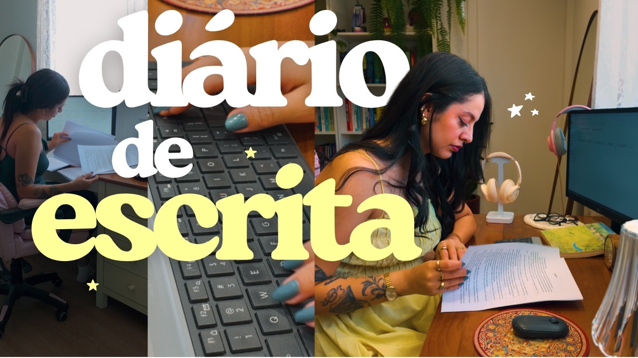 escrevi 10 mil palavras em uma semana e tive alguns surtos pelo meio do caminho ✨🖋️