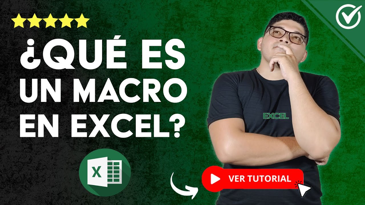 Qu&eacute; es una MACRO EN EXCEL y para qu&eacute; Sirve | 📈 Ejemplo Paso a Paso 📈