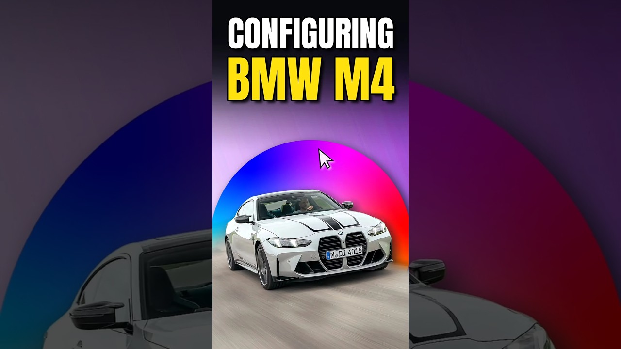 Configuring BMW M4 Comp!!