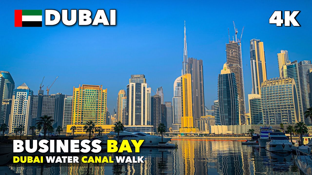 🇦🇪This is Business Bay’s Dubai Water Canal Walk: A Must-Visit in 2024!