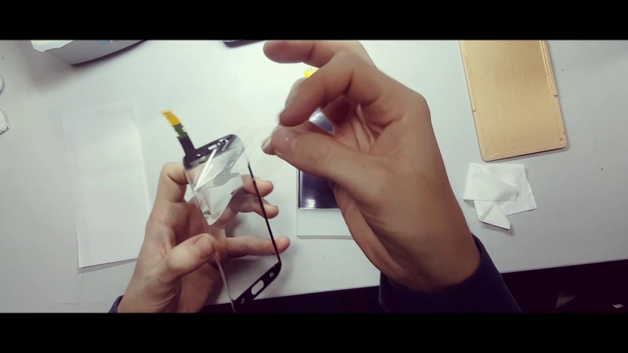 Замена сенсорного стекла  Samsung Galaxy S6 Edge
