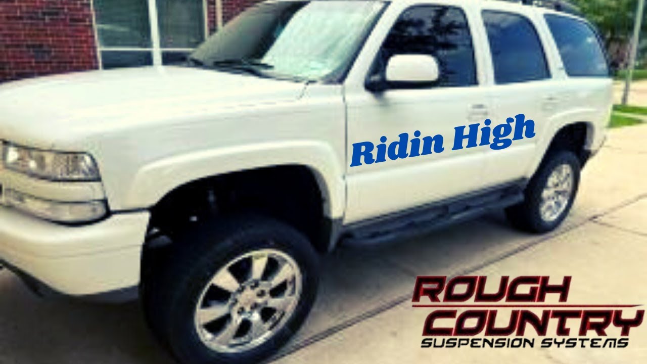Установка 6-дюймового подъемника Rough Country на Tahoe z71 05 года