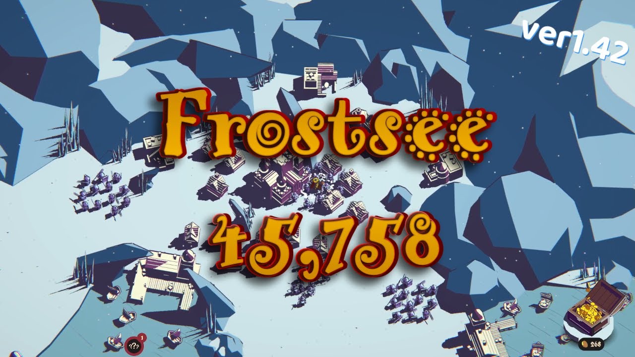 【Thronefall】(Ver1.42)マップ４「Frostsee」スコア45,758