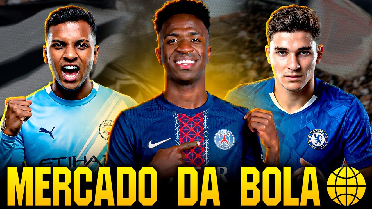 Vinicius Junior VENDIDO para o PSG ? | Rodrygo VENDIDO para o Manchester City - E MUITO mais