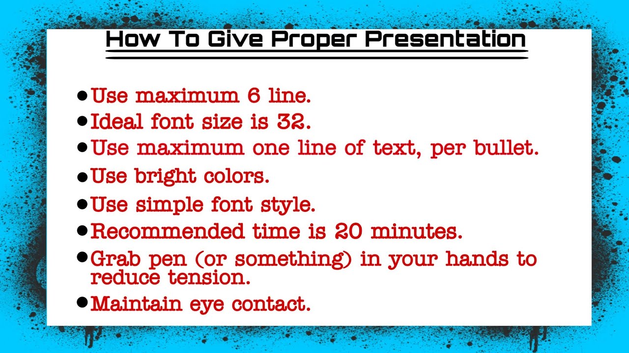 How To Give Proper Presentation At Any Platform By Abdul Wajid Urdu/Hindi.