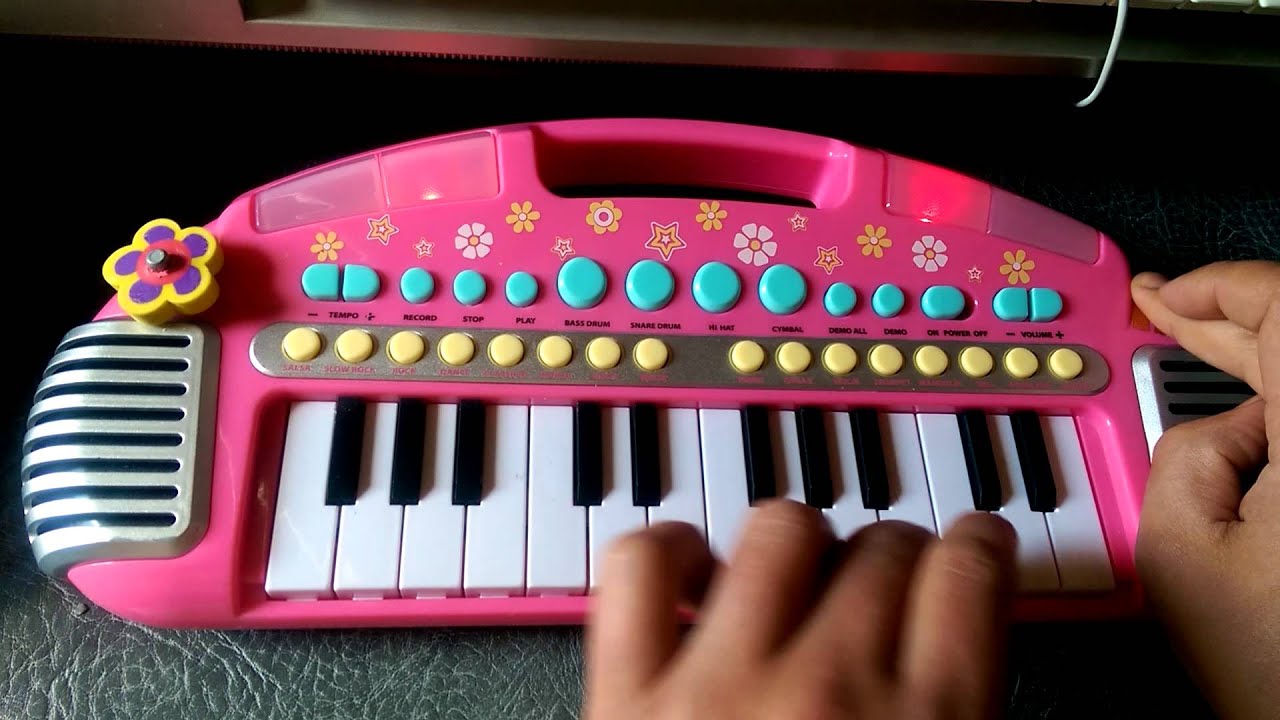 Circuit bent ELC keyboard