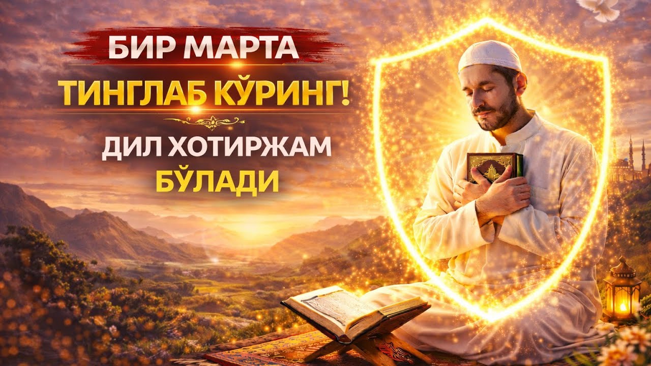 БИР МАРТА ТИНГЛАБ КЎРИНГ! ДИЛ ХОТИРЖАМ БЎЛАДИ
