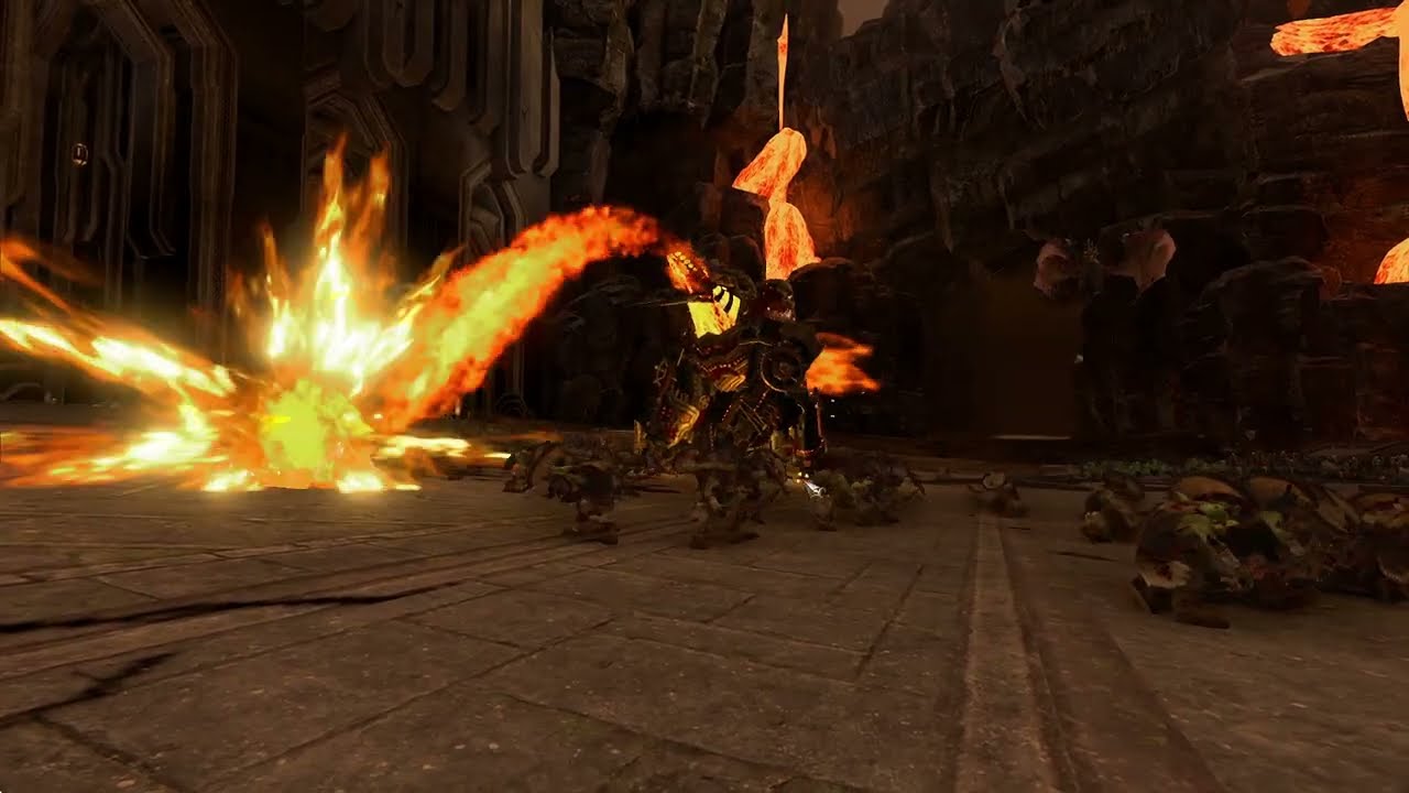Fun Fighting Chaos Warriors/Dwarfs Hunting Greenskins