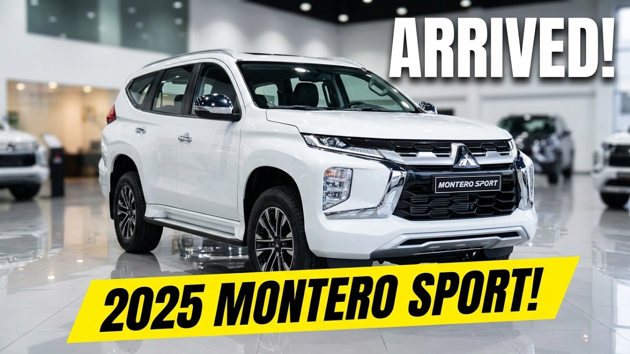 NEW 2025 MITSUBISHI MONTERO SPORT ARRIVED!