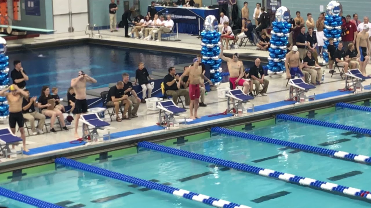 Caeleb Dressel 17.63 50 Yard Freestyle at 2018 NCAAs (HD w/ walkout) [New Footage]