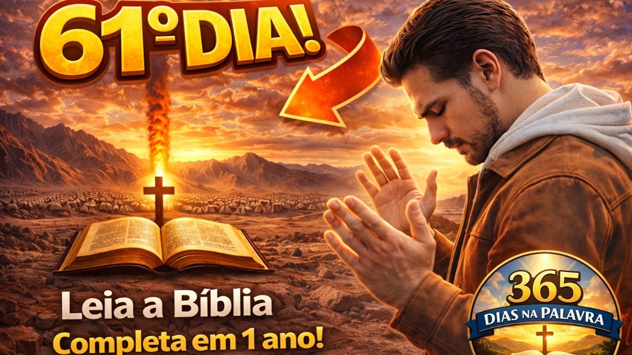 Leia a Bíblia Completa em 1 Ano | Dia 61 – 365 Dias na Palavra