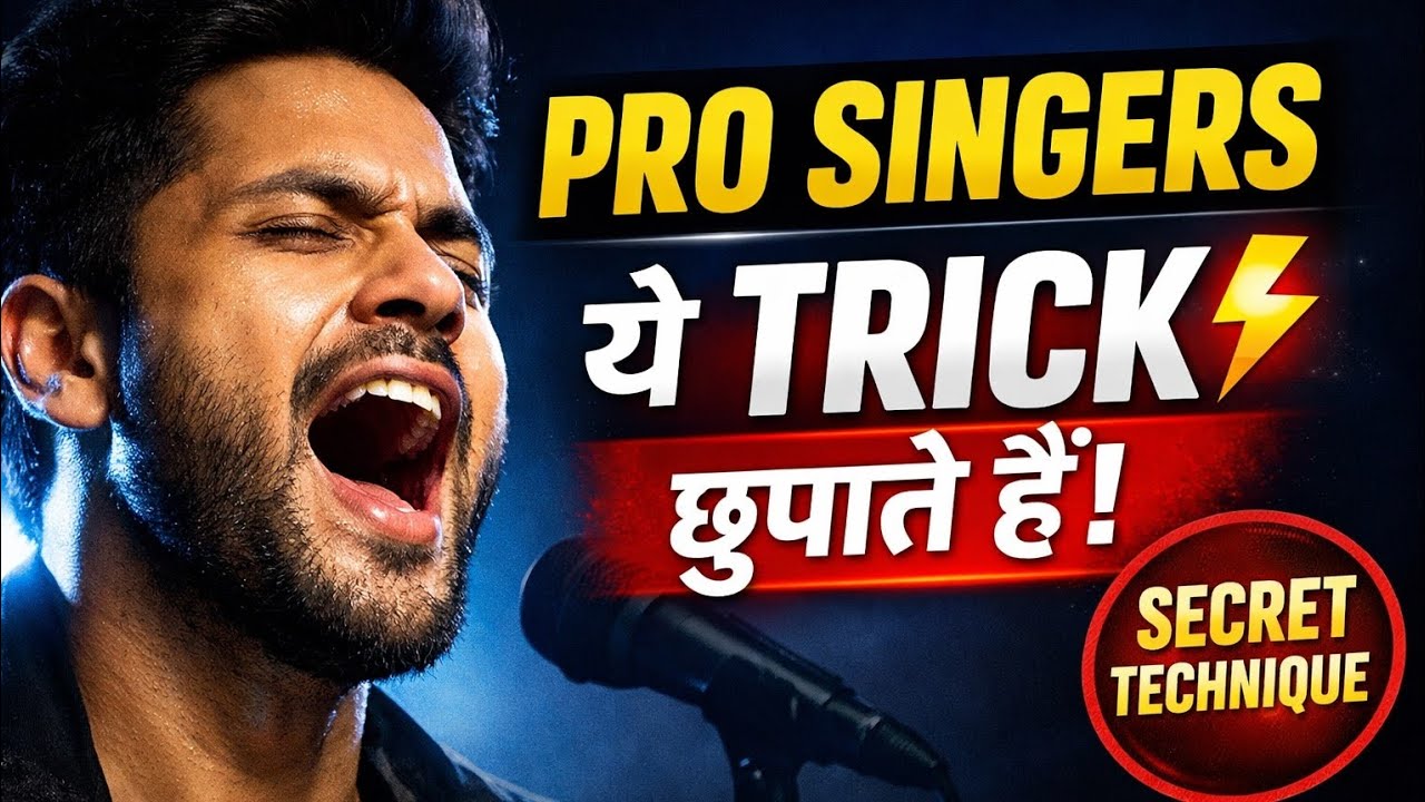 Professional Singers ये Secret Trick छुपाते हैं! 😱 90% Singers नहीं जानते ये Trick!
