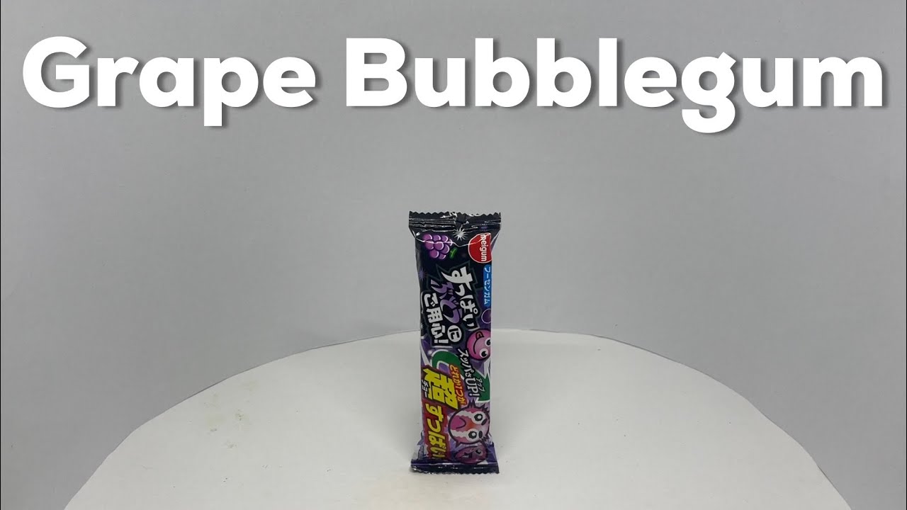 Meigum Super Sour Grape Bubble Gums