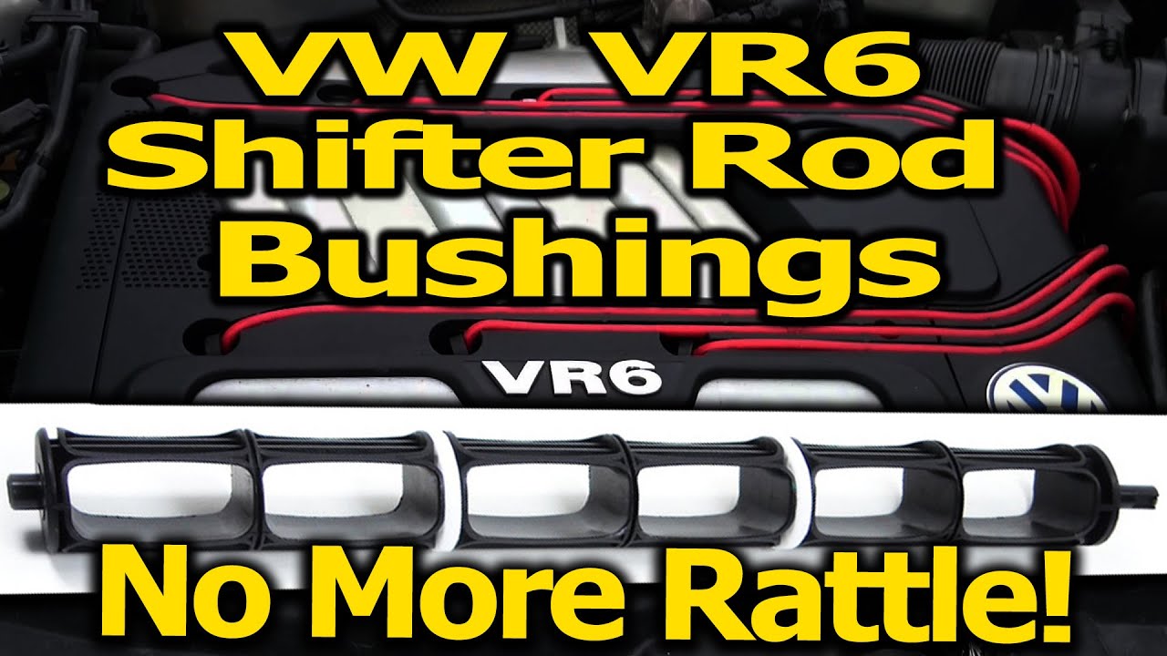 VW VR6 Intake Shifter Rod Bushings Install