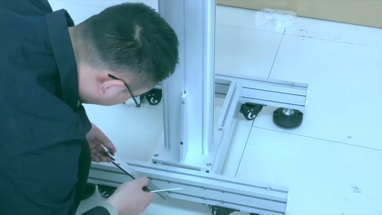 Bracket installation tutorial for laser printer