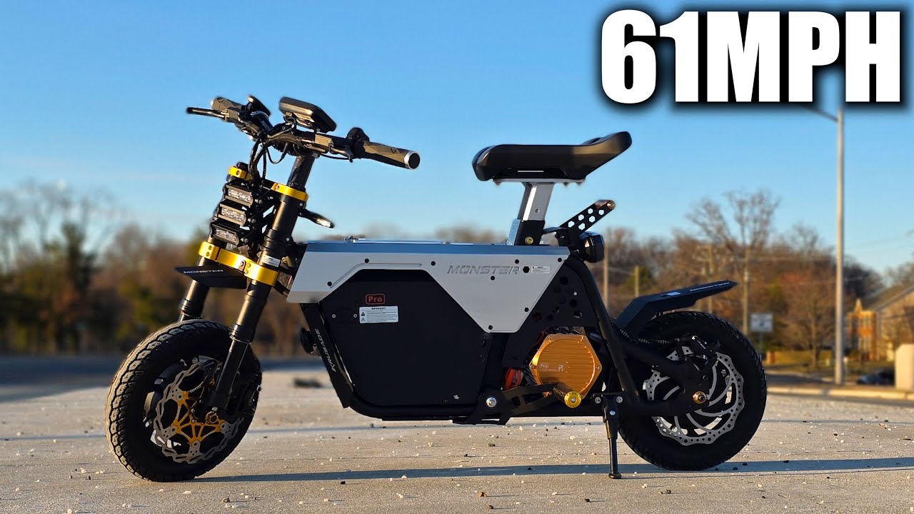 First Insane Pocket Mid Drive Ebike Krusade MONSTER MAX is on Another Level of POWER!