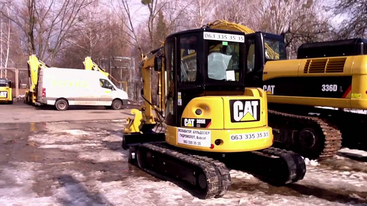CAT 305 E | minirent.com.ua | 0663000595 заказ в Киеве