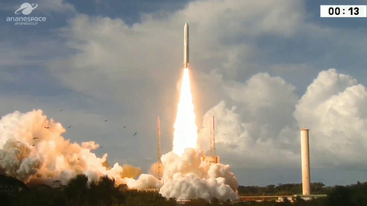 Ariane 5  Launch for mission VA249 EDRS-C Liftoff