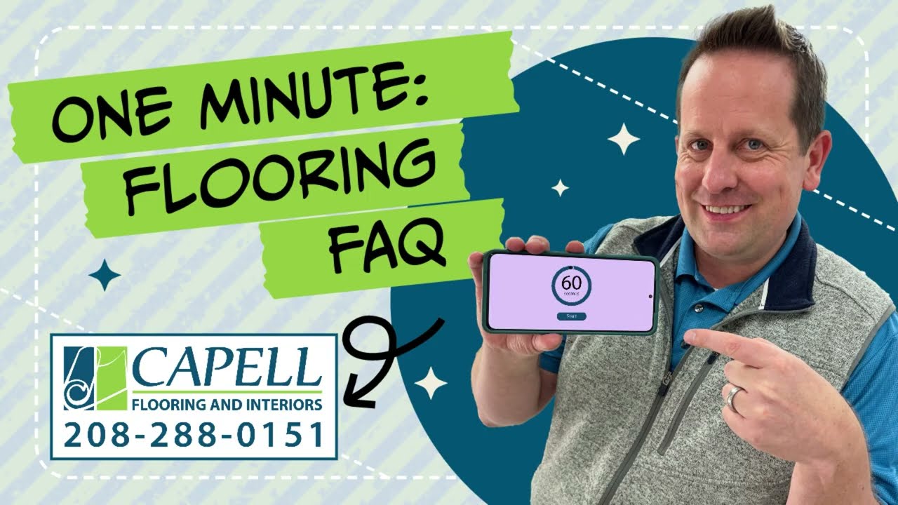Flooring Minute with Capell Flooring - Episode 7⏱️When should I trim pet's nails for flooring?