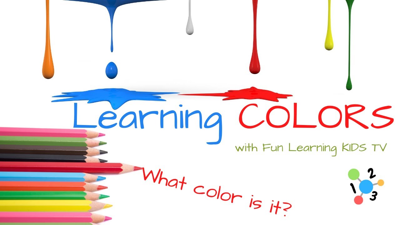 Learn COLORS for KIDS - What color is it? - Fun & Educational Learning Video for KIDS