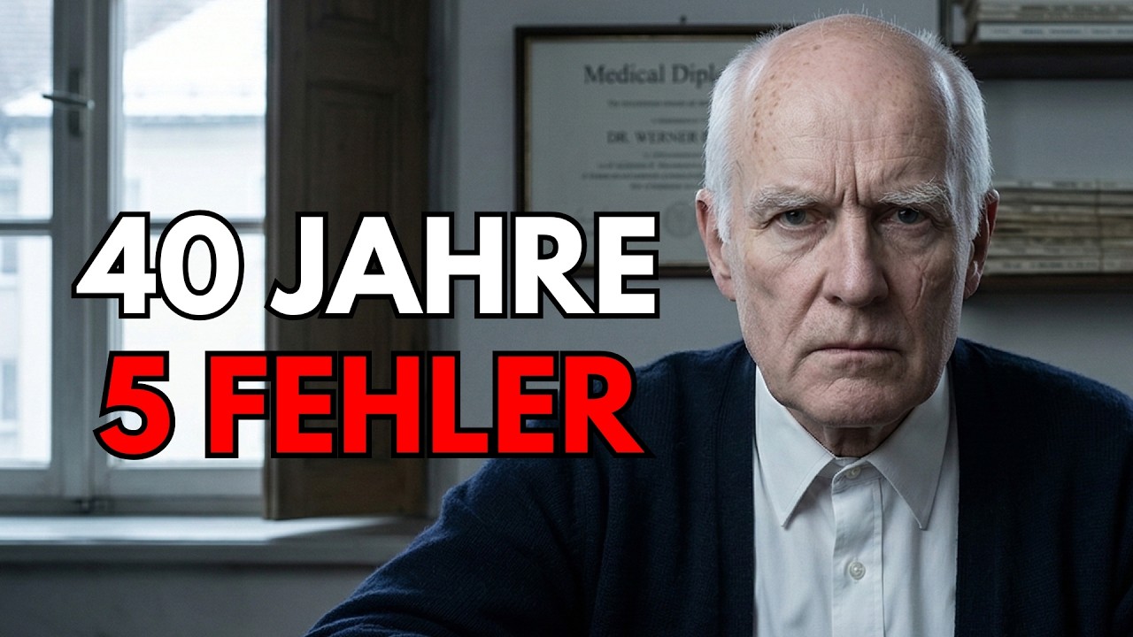 Nach 40 Jahren als Arzt weiß ich: Diese 5 Gewohnheiten zerstören dich nach 60