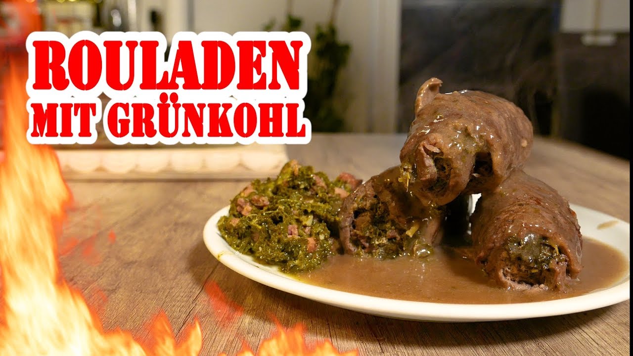 Kohlrouladen Inside Out / Grünkohlrouladen - BBQ Grill Rezept Video - Die Grillshow 272