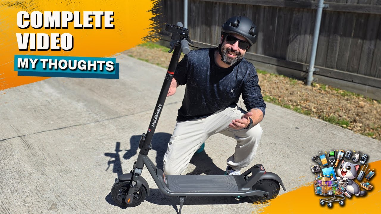 Full Review: Megawheels A1C E-Scooter with App Control