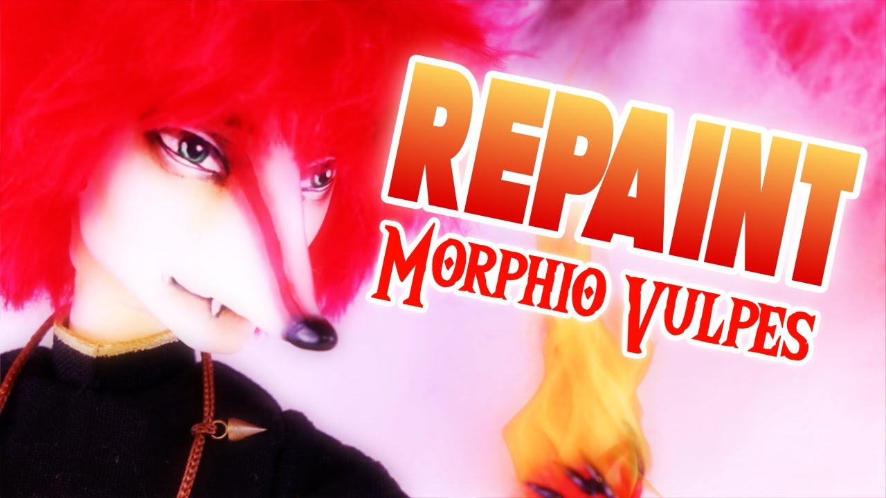 Morphio Vulpes 🦊 Лис-обманщик | Перекраска куклы Divus!