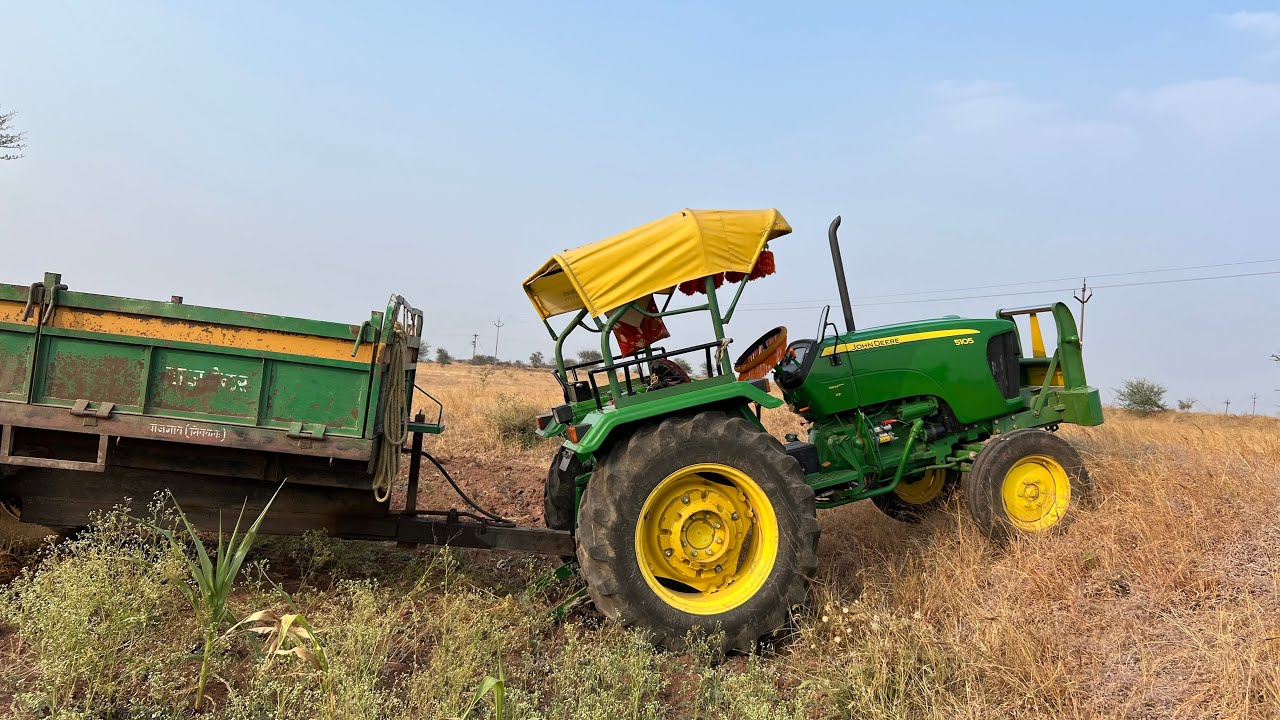 Modern Farming with John Deere Tractor | Real Field POV 4K