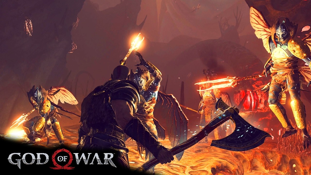 FRENTE a CIENTOS de ELFOS OSCUROS | GOD OF WAR (2018) #7