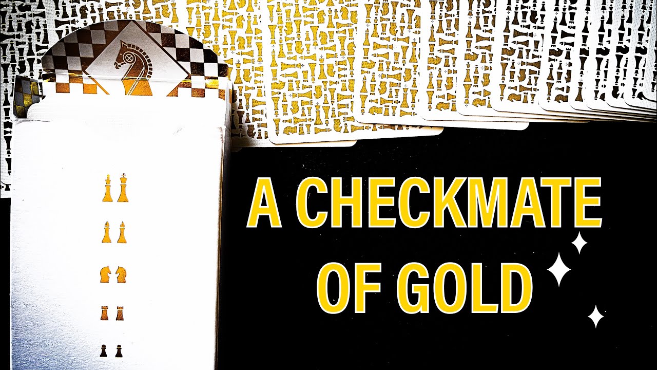 Gold Knights V2 Playing Cards by Ellusionist | Showcase