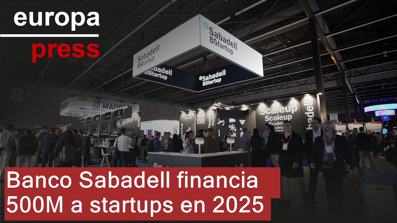 Banco Sabadell cierra 2025 con 500M de financiación a startups y más de 15,3M de inversión
