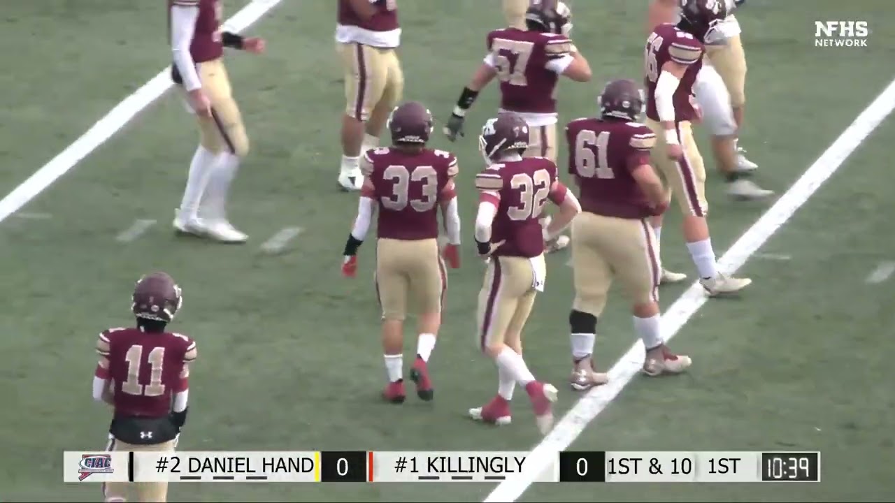 #3 Hand  vs #2 Killingly Class SS State Championship game 2025