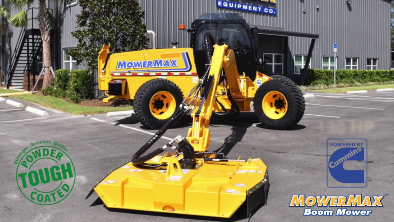 New Tier 4, Second Generation MowerMax Boom Mower