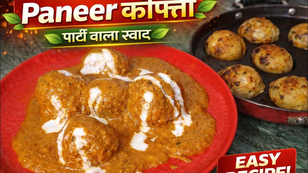 Paneer Kofte | Soft & Delicious Gravy Recipe | 