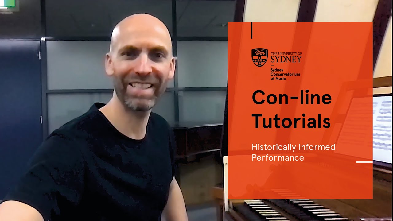 Con-line Tutorials - Historically Informed Performance