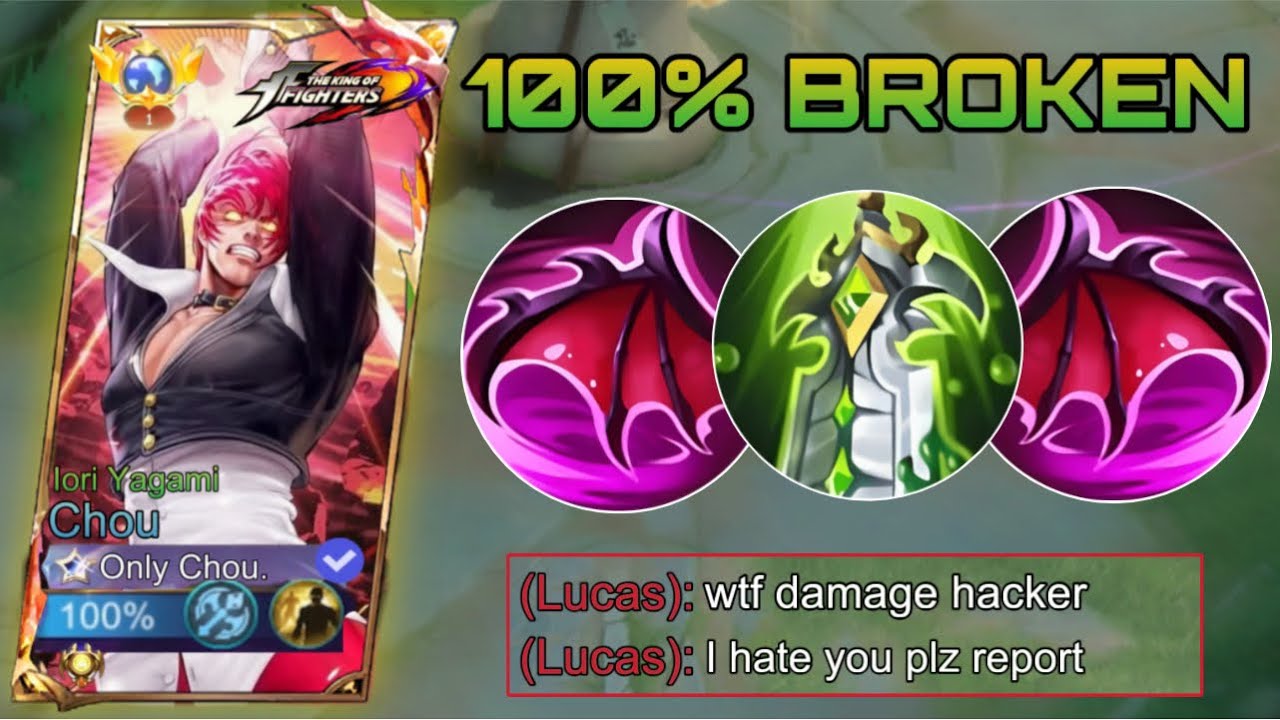 WTF DAMAGE!! SUPREME CHOU BEST BUILD FOR WIN SREAK (MUST TRY) | Mlbb Chou Hack Damage 2025 🔥