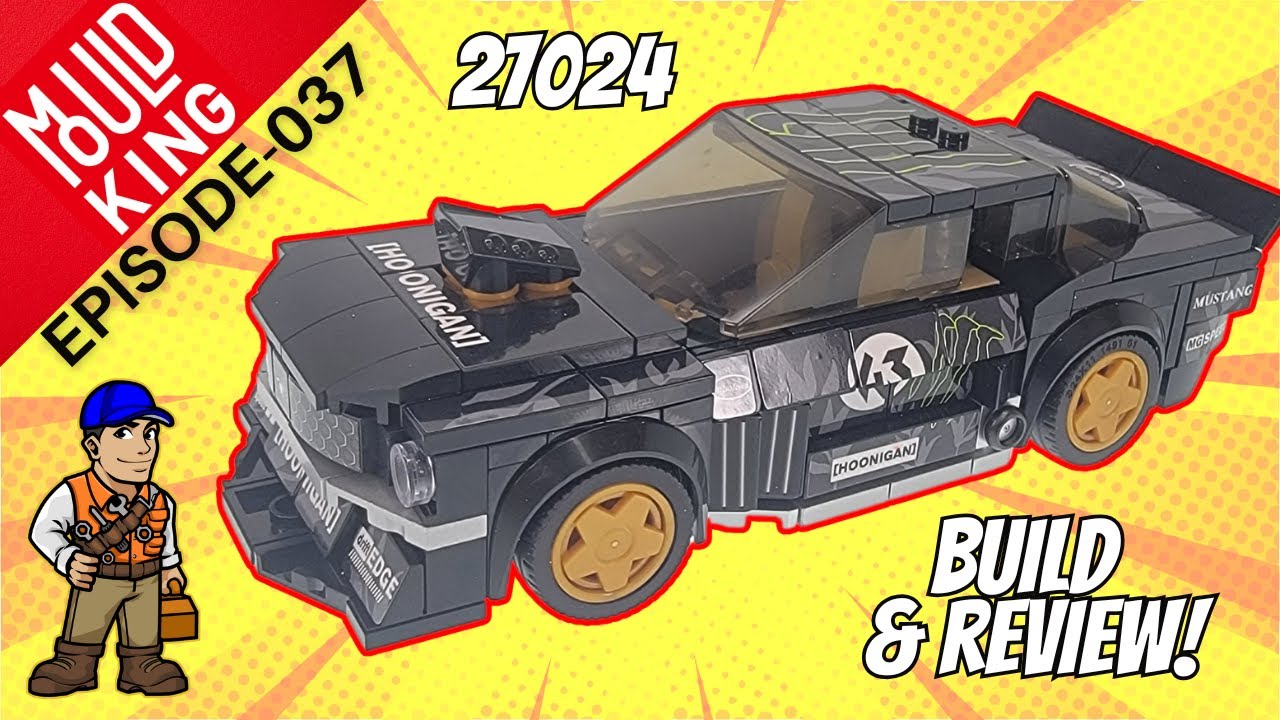 Mould King - Ford Mustang  (27024) (Mini Famous Car Series)  (Lego Alternate Build)