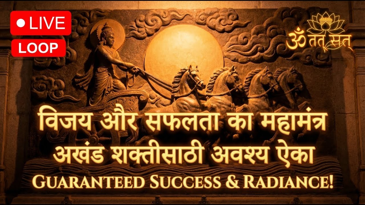 LIVE Loop | Aditya Hridaya Stotra | Mantra for Victory Success | आदित्य हृदय स्तोत्र | Surya Mantra