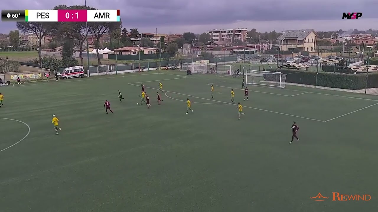 20ª giornata Eccellenza MYSP | Pescatori Ostia-SS A. Rieti 0-4: gli highlights