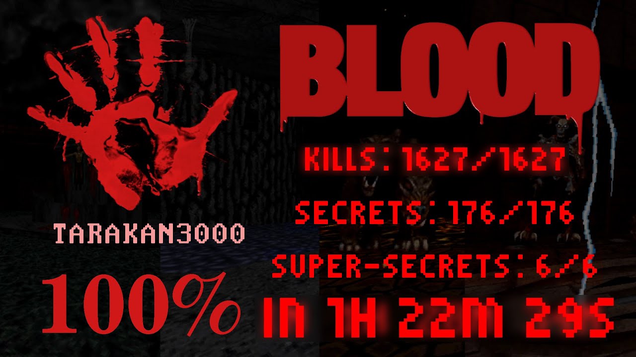 🏃 Blood: 100% in 1h 22m 29s 🏃