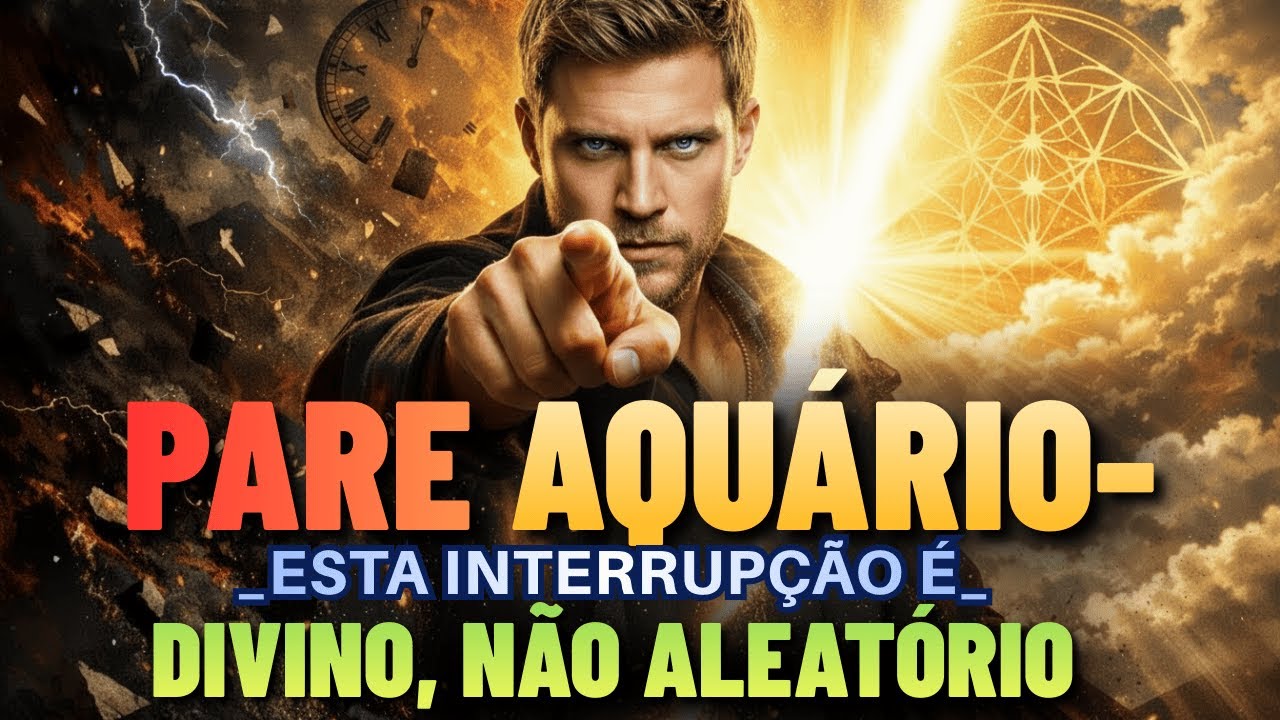 Portas Fechadas Para Aquário Eram Proteção Divina, Não Punição