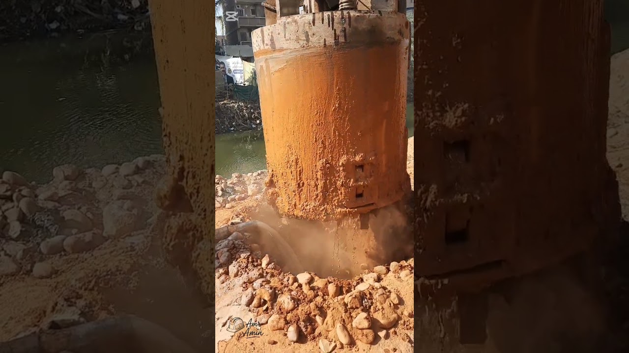 كيف يتم بدأ حفر الخوازيق؟ 