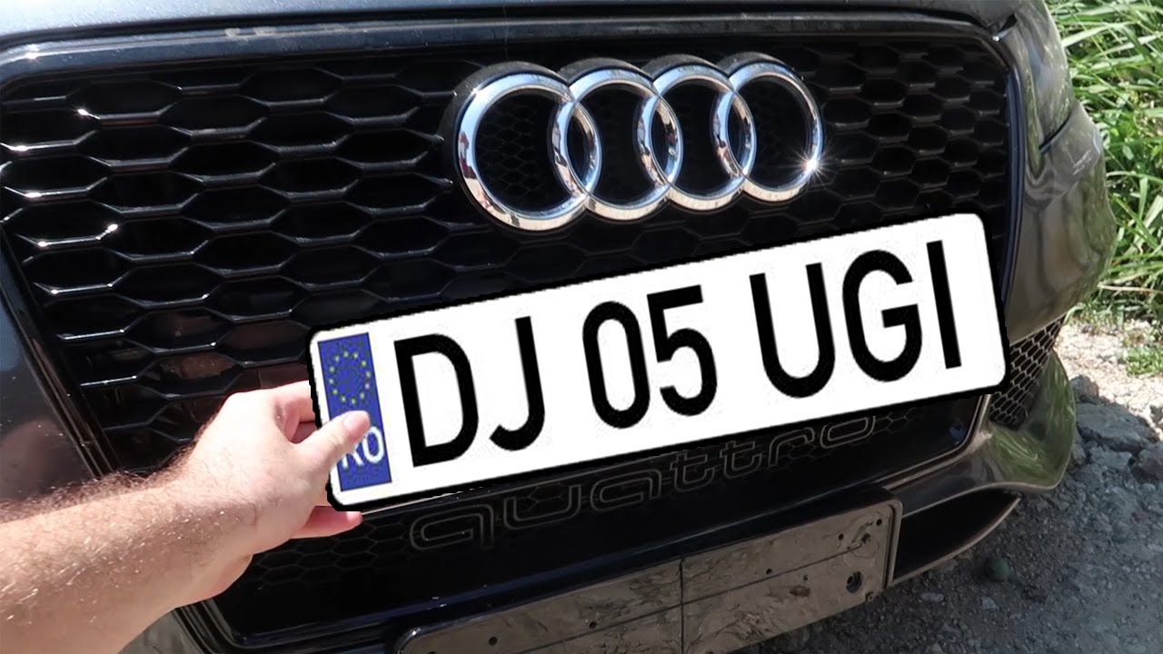 CE NUMERE DE INMATRICULARE AM LUAT PENTRU A7?