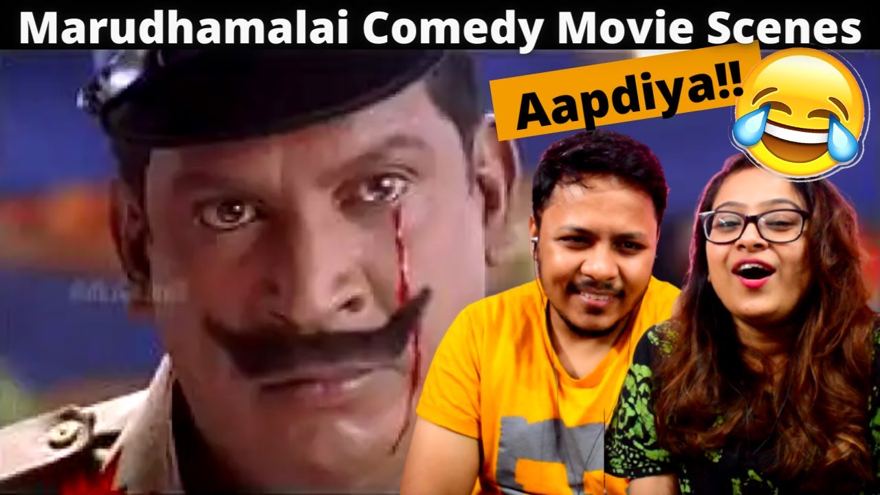 Marudhamalai Full Comedy Scenes reaction | Vadivelu Arjun Police Comedy Part 1 | Laughing Guaranteed