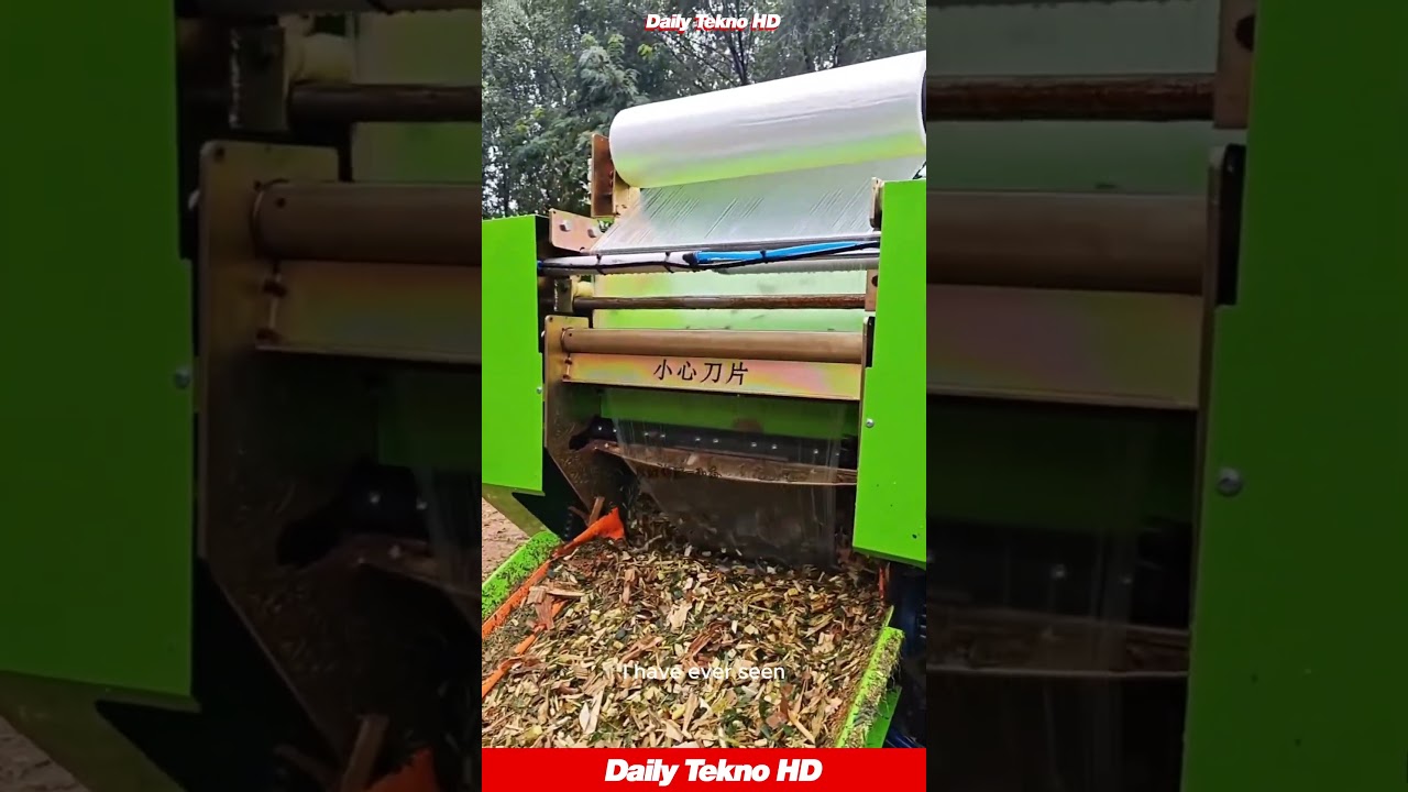 This Silage Baler Just UNLOCKED Peak Efficiency! 🚜 #SilageBaler