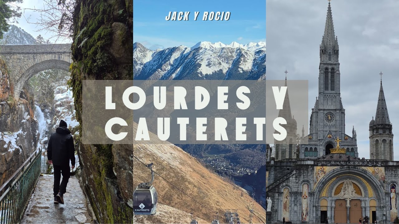 Navidad en los Pirineos ❄️🇫🇷 | Lourdes, ski en Cauterets y caminata al Puente de España