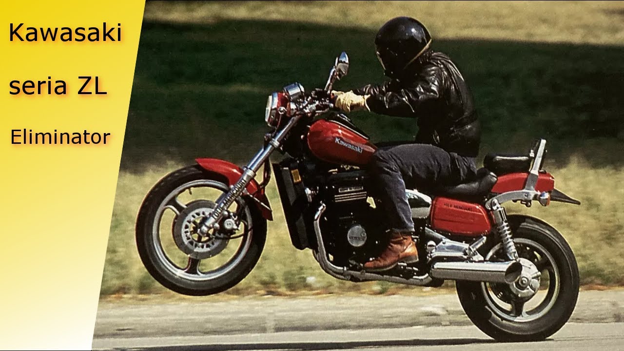 Kawasaki ZL600 ZL900 ZL1000 Eliminator historia modeli