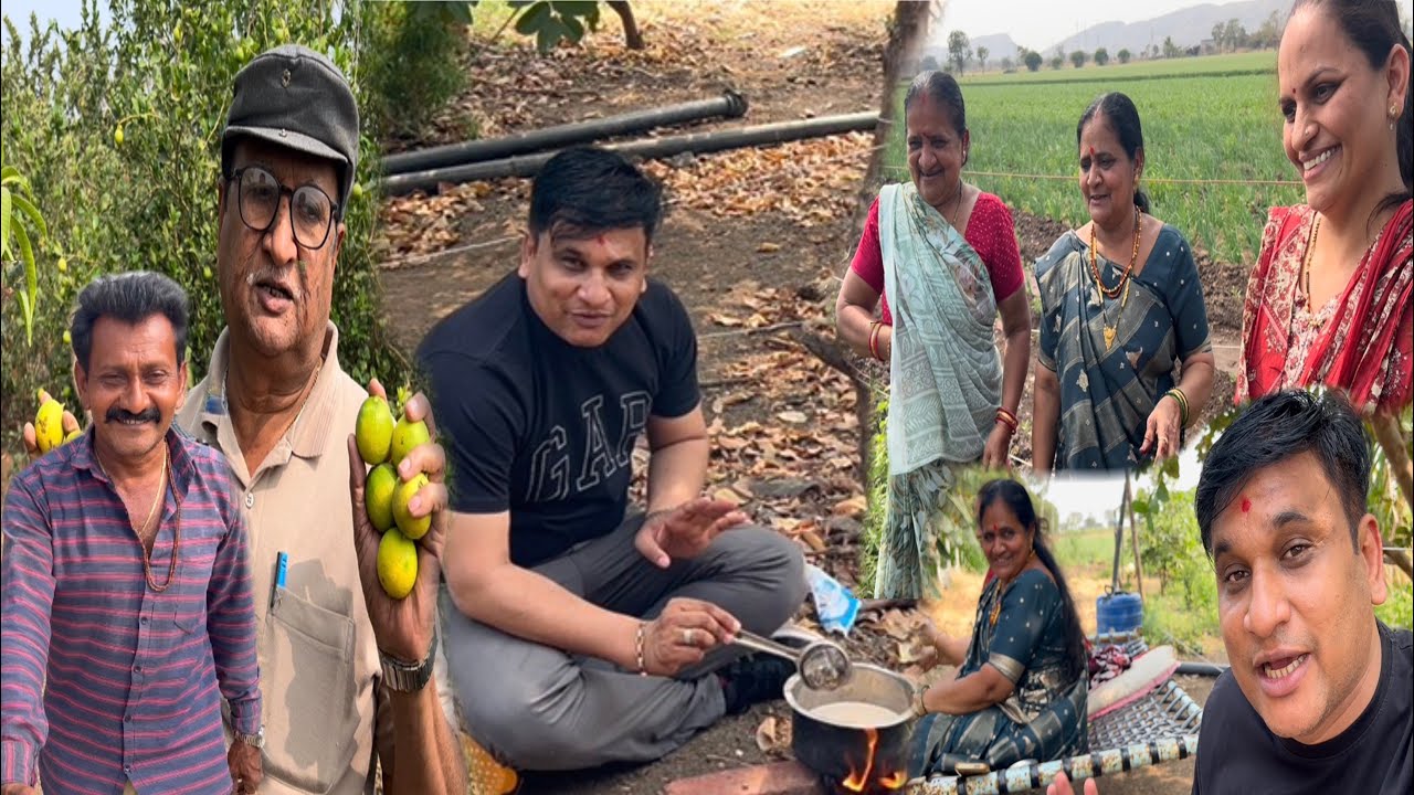 સૌરાષ્ટ્ર યાત્રાના પહેલા દિવસે સુરતથી સીધા મામાની વાડીએ પહોંચ્યા. માસીએ મારો વ્લોગ ક્યારેય નથી જોયો.
