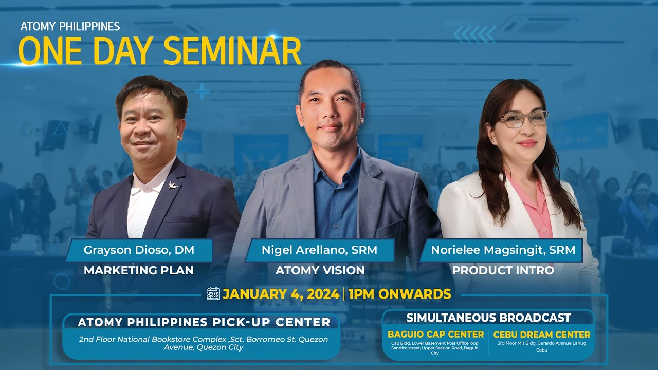 One Day Seminar LIVE! [January 4 , 2024]